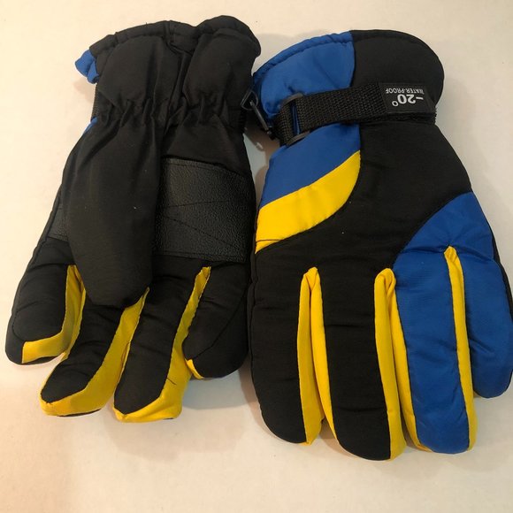 MENS WINTER INSULATED WATERPROOF GLOVES - Picture 5 of 8